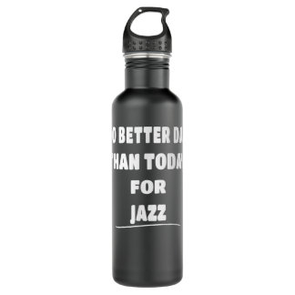 Botella De Agua Jazz Saxaphone Jazz Day Jazz Gift