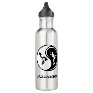 Botella de agua Jazzambia Yin Yang 24 oz