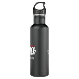 Botella De Agua JBHS VMA Black with White Logo Customizable