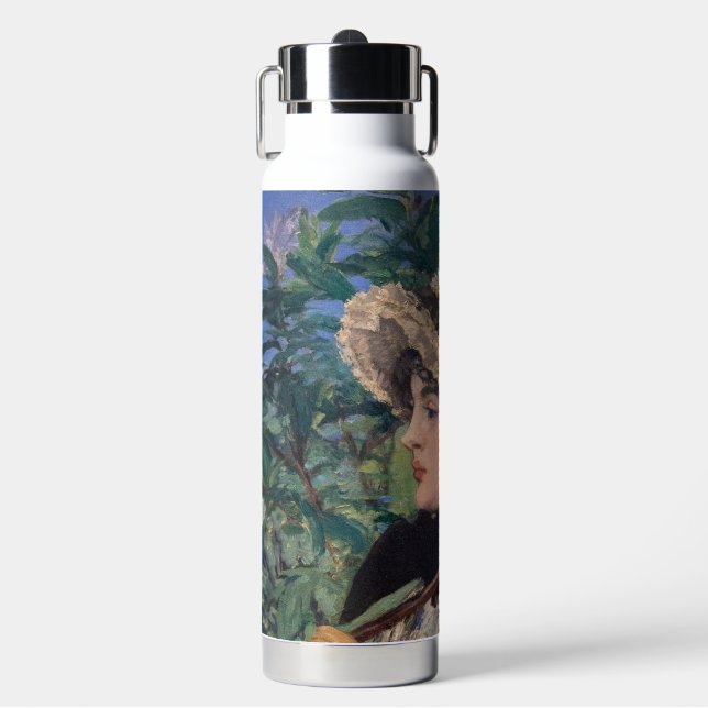 Botella De Agua Jeanne (Primavera) De Édouard Manet (Frente)