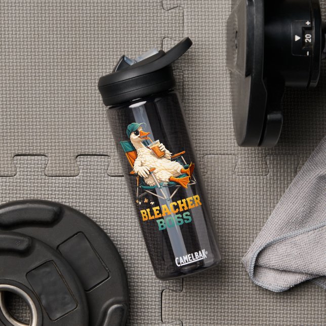 Botella De Agua Jefe de Gradas de Ganso (Gimnasio (girado))