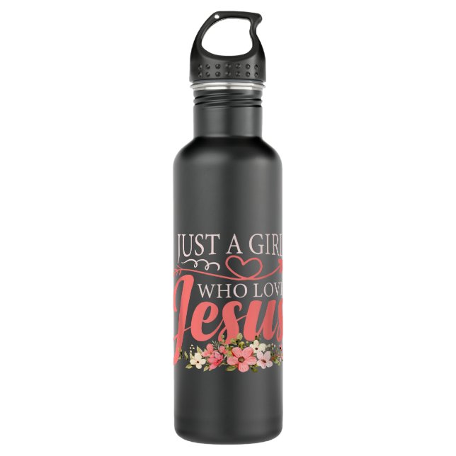 Botella De Agua Jesús volverá cristiano (Anverso)