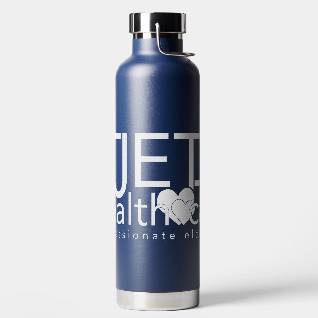 Botella de agua JET Healthcare de 32 oz (Izquierda)
