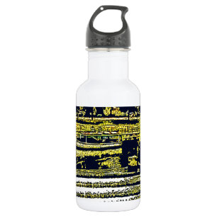 Botella De Agua jGibney de Inglaterra 1986 snap-11510artBlack del