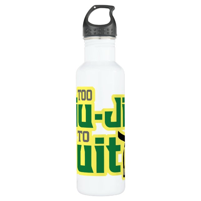 Botella De Agua Jiu-Jitsu (Anverso)