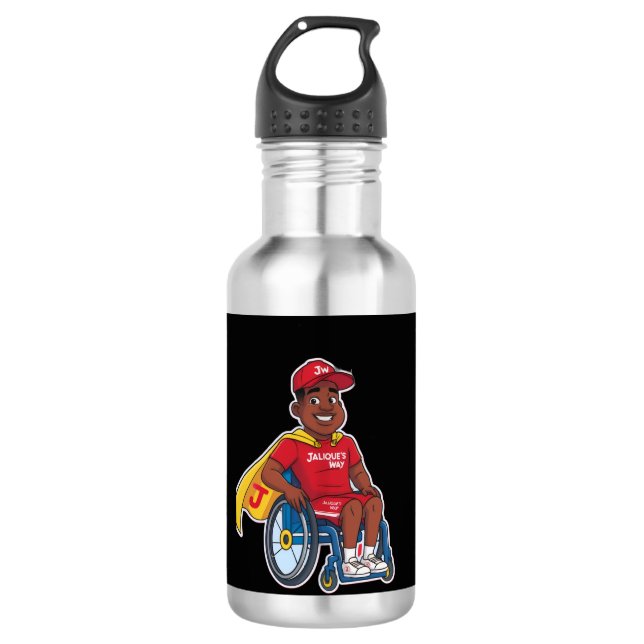 Botella De Agua JLon Superhero Hydration Bottle (Anverso)