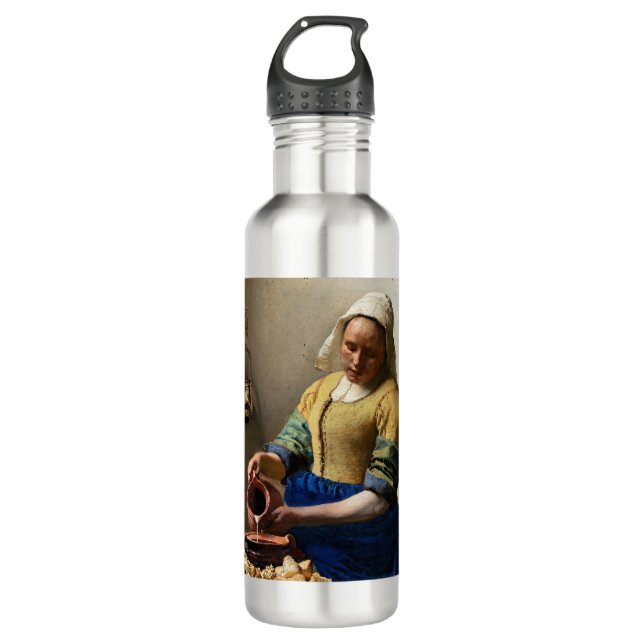 Botella De Agua Johannes Vermeer - La Milkmaid (Anverso)