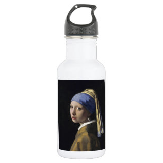 Botella De Agua Johannes Vermeer - Muchacha con un collar de perla
