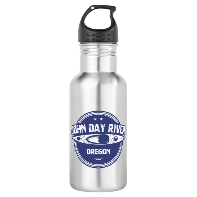 Botella De Agua John Day River Oregon Kayaking (Anverso)