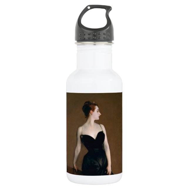 Botella De Agua John Singer Sargent Madame X Classic Retrato (Anverso)