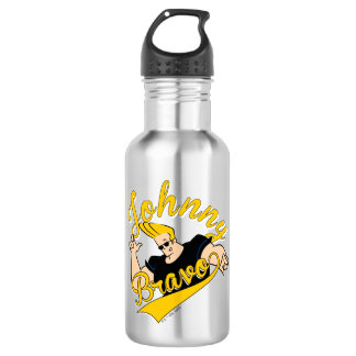 Botella De Agua Johnny Bravo Athletic Graphic