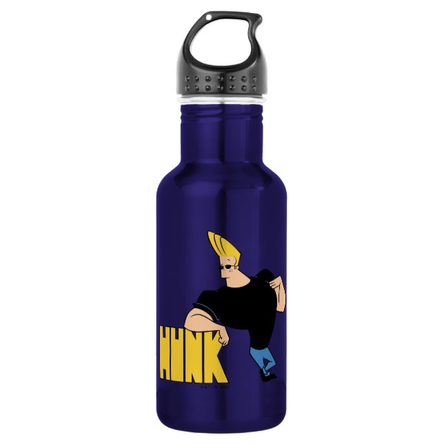 Botella De Agua Johnny Bravo - Hunk (Anverso)