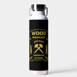 Botella De Agua Joiner Y Carpintero De Madera