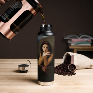 Botella De Agua Joven doncella de Bouguereau