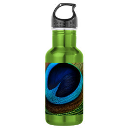 Botella De Agua Joya del pavo real