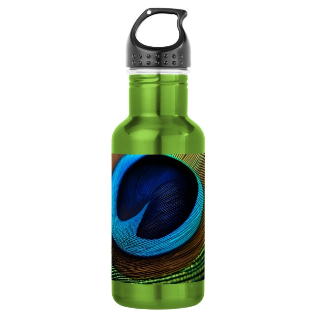 Botella De Agua Joya del pavo real (Anverso)