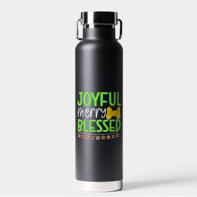 Botella De Agua Joyful Merry Blessed-81053 (Delantero)