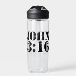 Botella De Agua Juan 3:16 