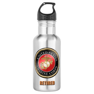 Botella de agua jubilada USMC