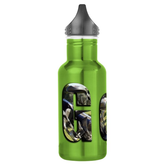 Botella De Agua Juego de Golf Logo Dimensional, (Izquierda)