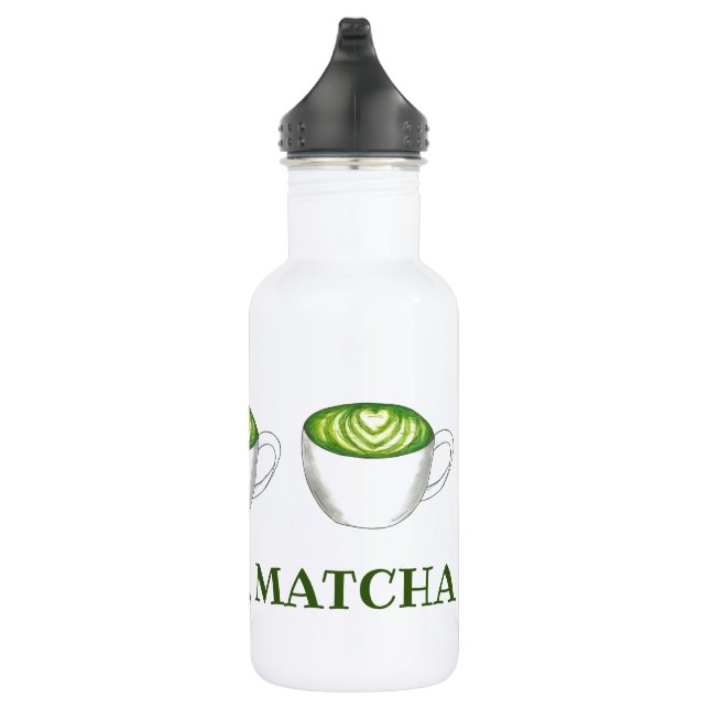 Botella De Agua Juego de juegos Coincidencia Matcha Té Verde Té La (Derecha)
