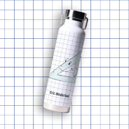 Botella De Agua Juego de suministros escolares dibujados a mano - 