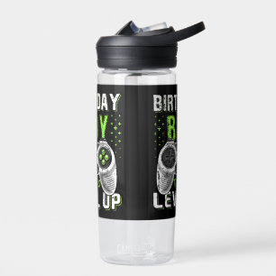 Botella De Agua Juego de video Level Up Birday Boy