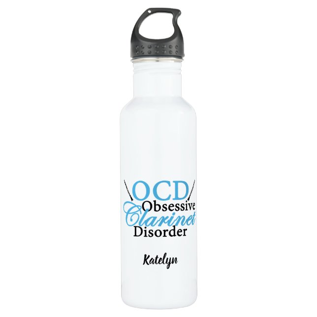 Botella De Agua Jugador Cute Clarinet (Anverso)