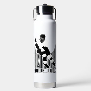 Botella De Agua Jugador de Hockey Tiempo de Juego Deportivo Atléti