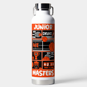 Botella De Agua Jugador de tenis infantil