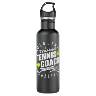 Botella De Agua Jugador entrenador de Tennis Lover Jugador Calidad