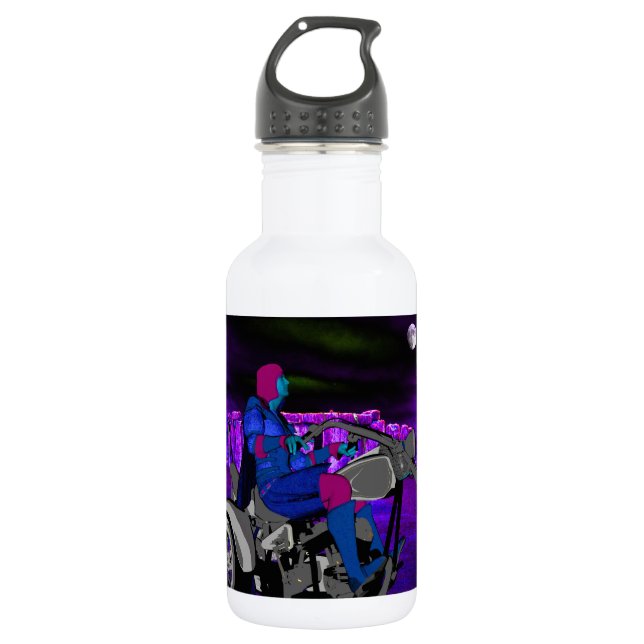 Botella De Agua Jugador nocturno (Anverso)