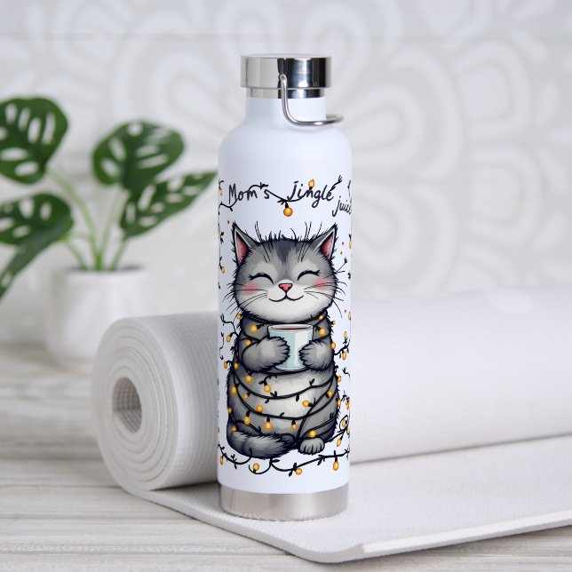 Botella De Agua Jugo de Campana de Mamá  (Yoga (girado))