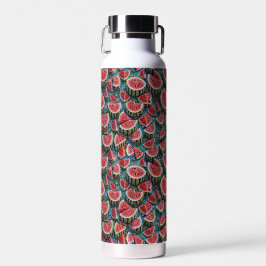 Botella De Agua Juicy Watermelon Pattern Design 1