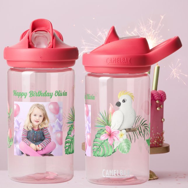 Botella De Agua Jungle Safari Kids School Water Bottle Gift (Subido por el creador)
