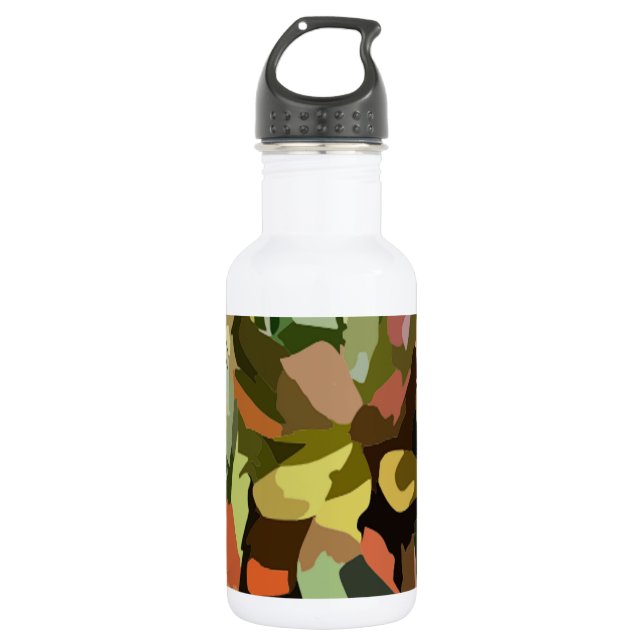 Botella De Agua Jungle Scrabble (Anverso)