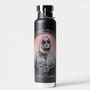 Botella De Agua Junte tu m***da - El Lotus blanco