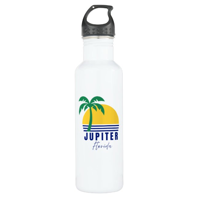 Botella De Agua Jupiter Florida Water Bottle (Anverso)