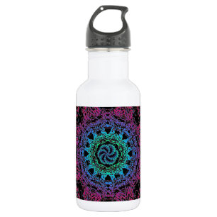 Botella De Agua Kala Chakra Mandala