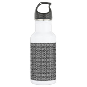 Botella De Agua Kaleidoscope Grau