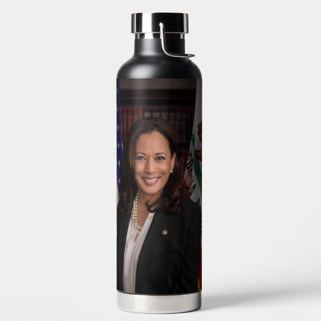 Botella De Agua Kamala Harris Candidato a presidente US 2024 (Izquierda)