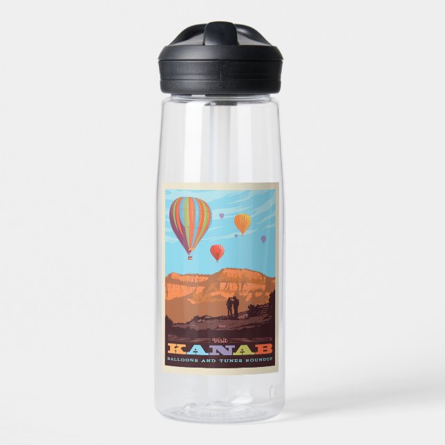 Botella De Agua Kanab, Utah | Globos Y Tunes (Delante)