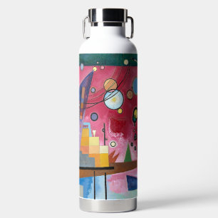 Botella De Agua Kandinsky 1924 Rojo Intenso