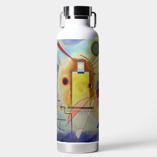 Botella De Agua Kandinsky azul rojo amarillo 1925