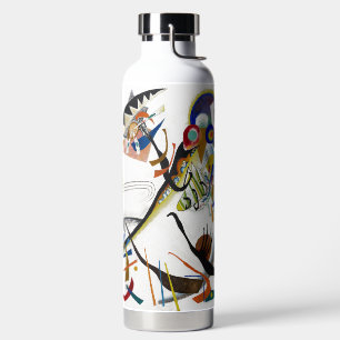 Botella De Agua Kandinsky, segmentos azules 1921