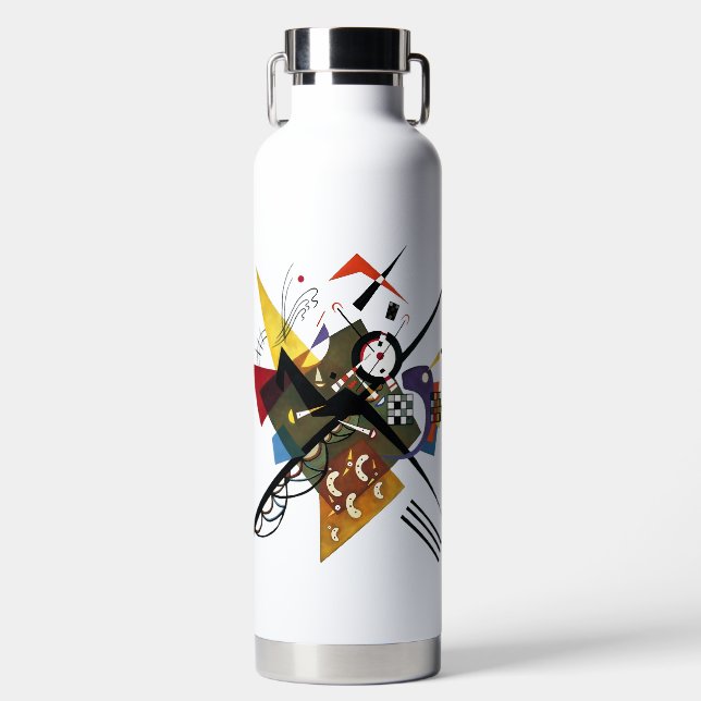 Botella De Agua Kandinsky, Sobre Blanco 1923 (Delantero)