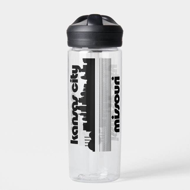 Botella De Agua Kansas City Missouri (Delante)