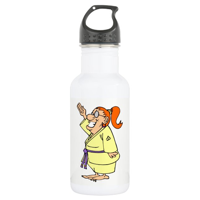 Botella De Agua Karate (Anverso)