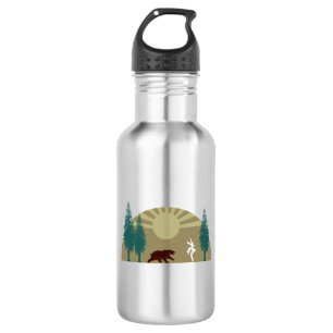 Botella De Agua Karate Kick Bear