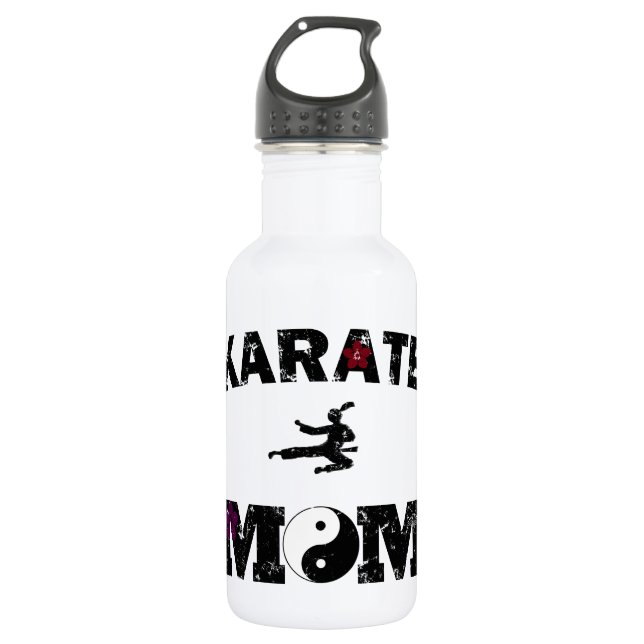 Botella De Agua Karate MOM (Anverso)